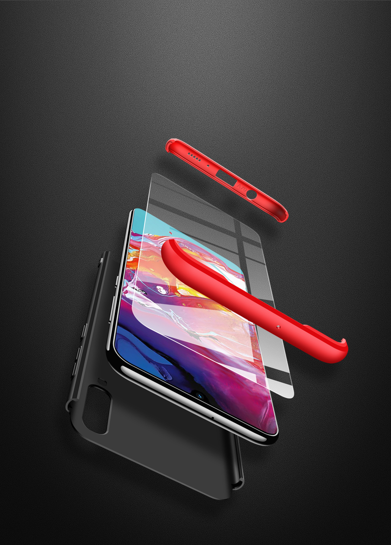 เคส Samsung Galaxy A70 #เคสฝาหลังพลาสติกแข็ง GKK Detachable All-wrapped Matte แยกชิ้นได้