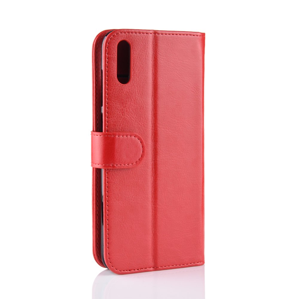 Case Huawei Y7 Pro (2019) #เคสฝาพับหนัง PU ผิวหนังม้าสไตล์กระเป๋าสตางค์