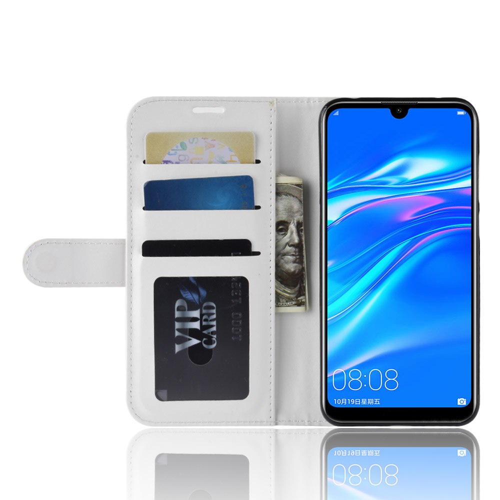 Case Huawei Y7 Pro (2019) #เคสฝาพับหนัง PU ผิวหนังม้าสไตล์กระเป๋าสตางค์