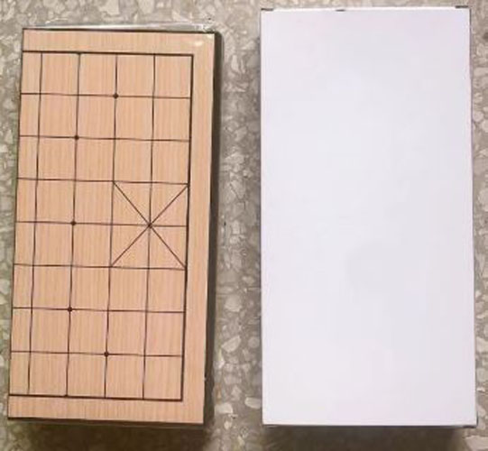 [สื่อการสอนภาษาเกาหลี] กระดานหมากรุกเกาหลีแม่เหล็กพับได้ หมากรุกเกาหลี 한국 장기판, 접이식 자석, 한국 장기 Korean Janggi board, folding magnet, Korean Janggi (Korean Chess)