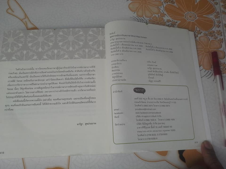 พูดเกาหลีจากจินตภาพ MIND MAP KOREAN + CD 1 แผ่น โดย นาริฐา สุขประมาณ