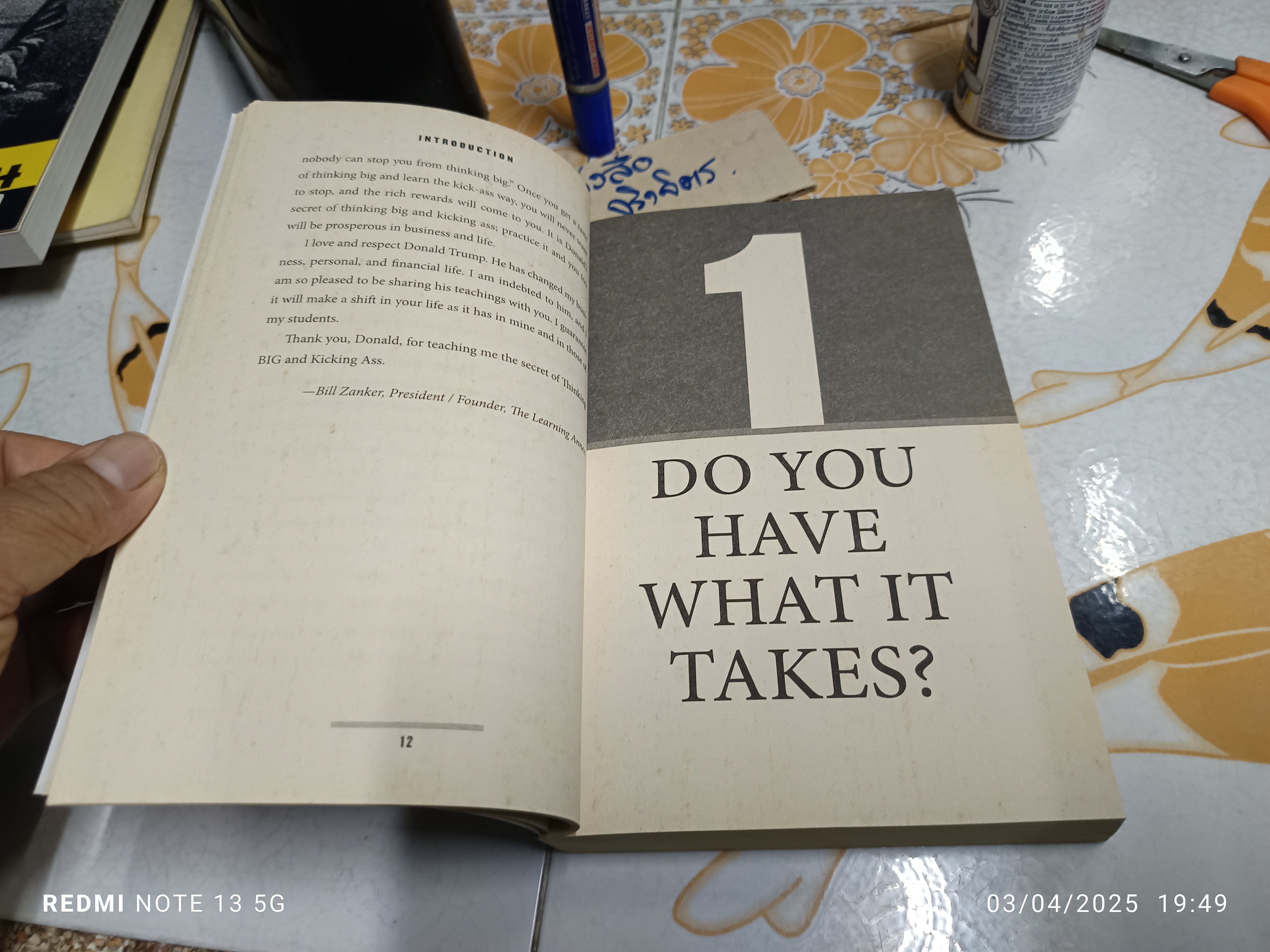 Think Big : Make It Happen in Business and Life HarperCollins Publishers Limited, 2008 / Trump and Bill Zanker