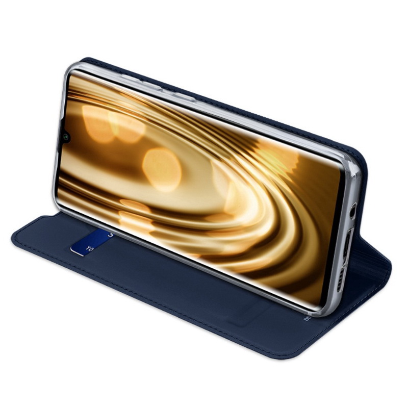 Case Xiaomi Mi Note 10 Lite #เคสฝาพับหนัง PU DUX DUCIS Skin Pro Series Auto-absorbed PU Leather คุณภาพดี