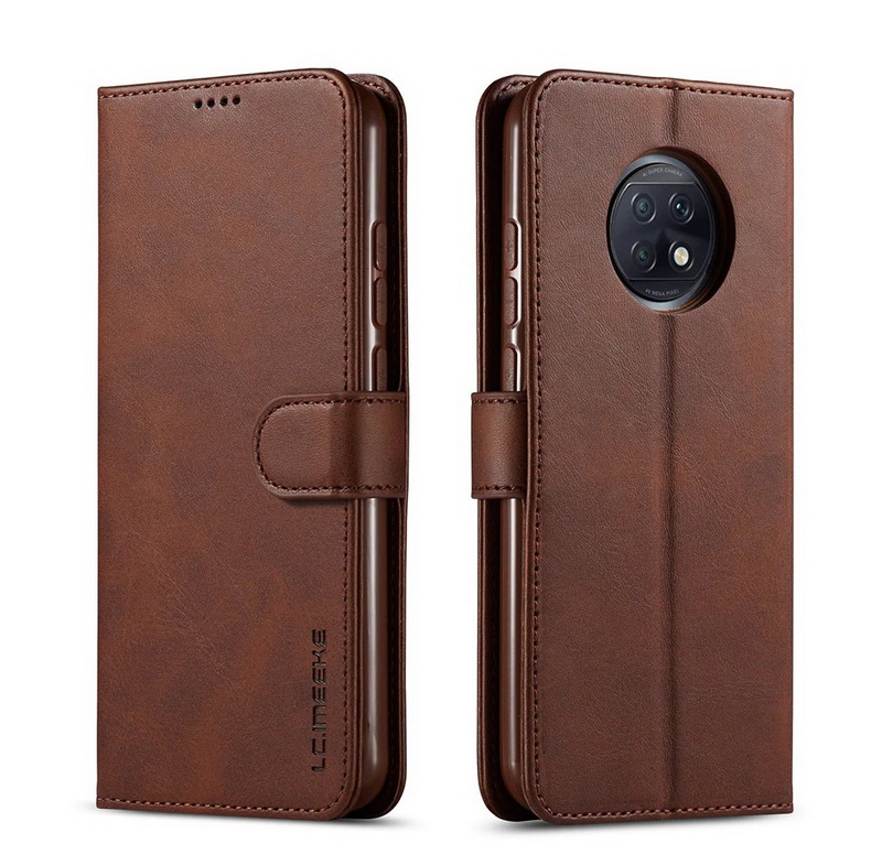 เคส Redmi Note 9T 5G #เคสฝาพับหนัง PU LC.IMEEKE คุณภาพดีสไตล์กระเป๋าสตางค์พร้อมช่องใส่การ์ด