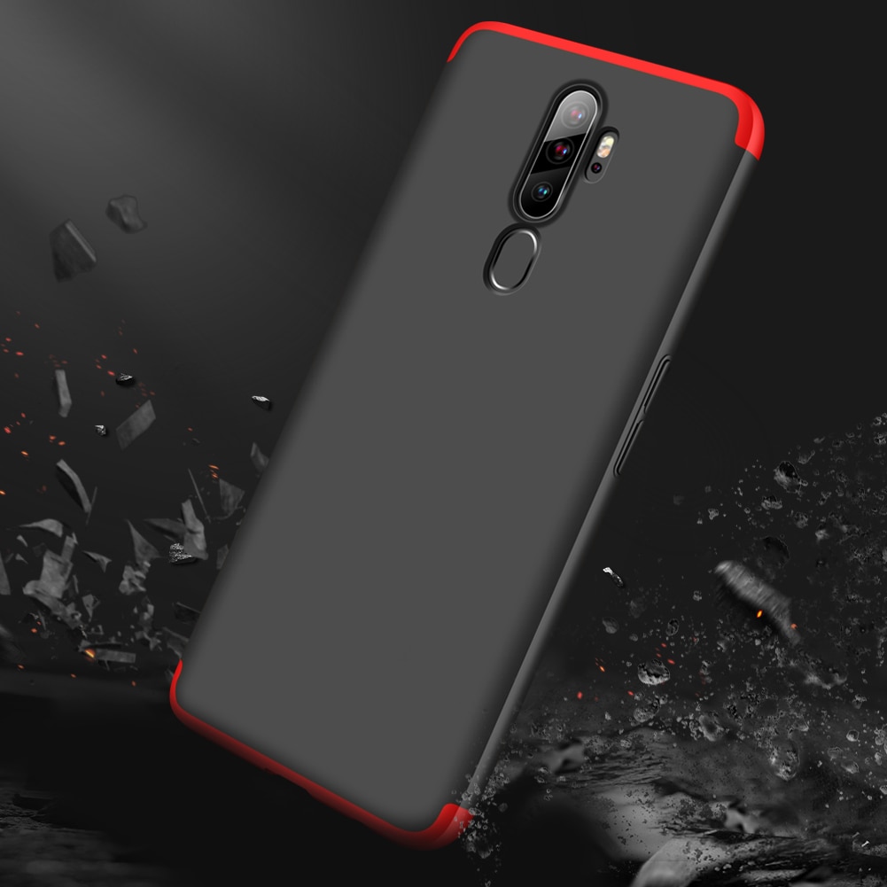 เคส OPPO A9 (2020)/A5 (2020) #เคสฝาหลังพลาสติกแข็ง Detachable All-wrapped Matte แยกชิ้นได้