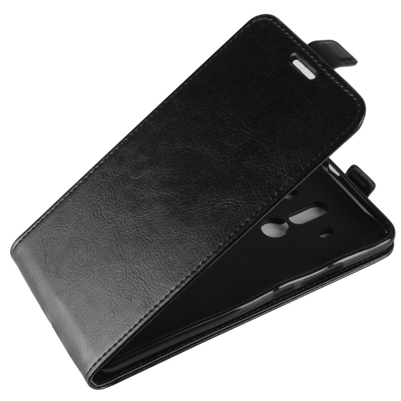 Case Huawei Mate 10 Pro #เคสฝาพับผิวหนังม้าแนวตั้งหนัง PU Crazy Horse