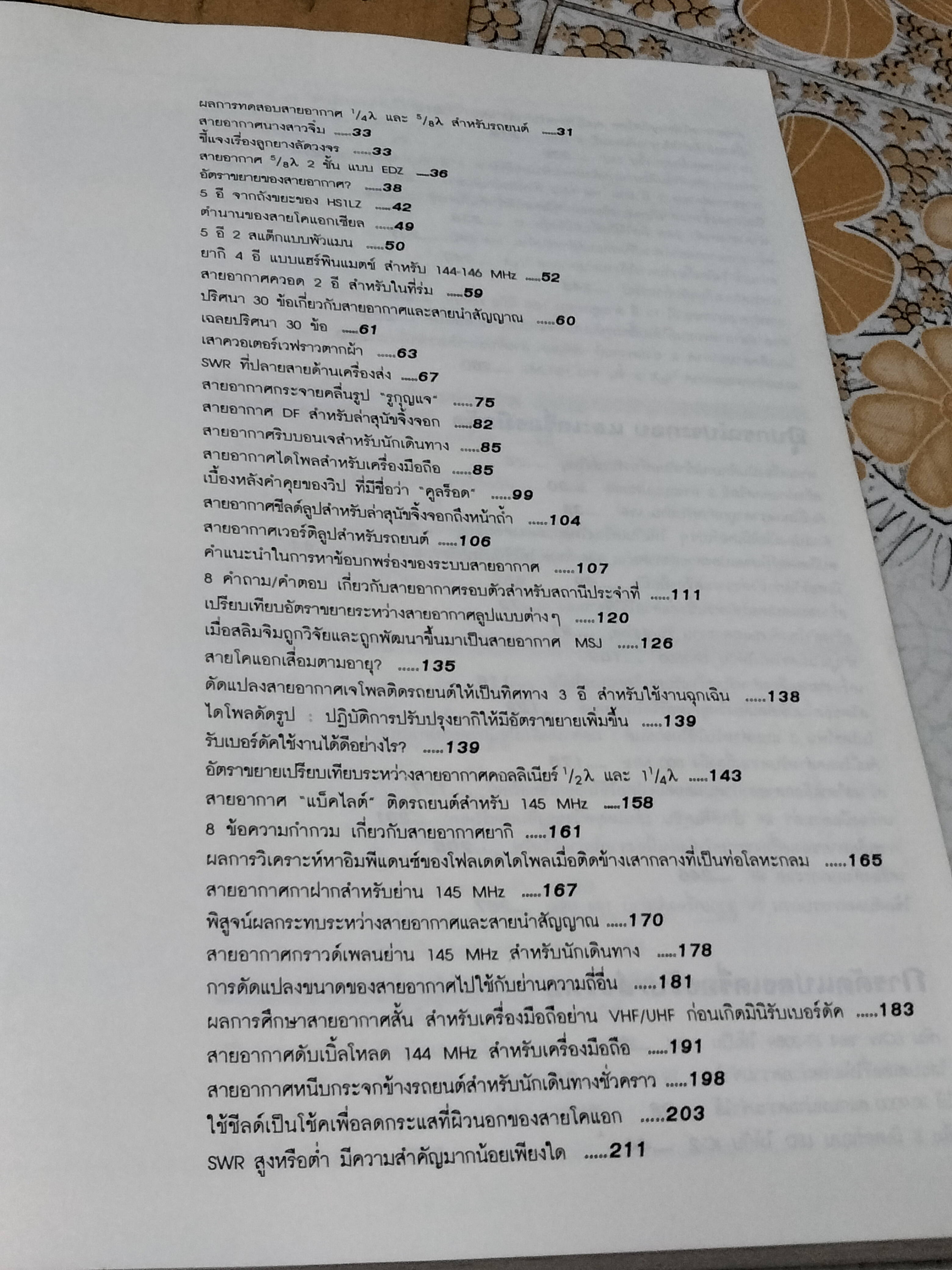 CQ CQ CQ .. รวบรวมสาระความรู้ที่หาอ่านได้ยากสำหรับนักวิทยุสมัครเล่น โดย ทนง โชติสรยุทธ์ (HS1CH) **สินค้าหมด**