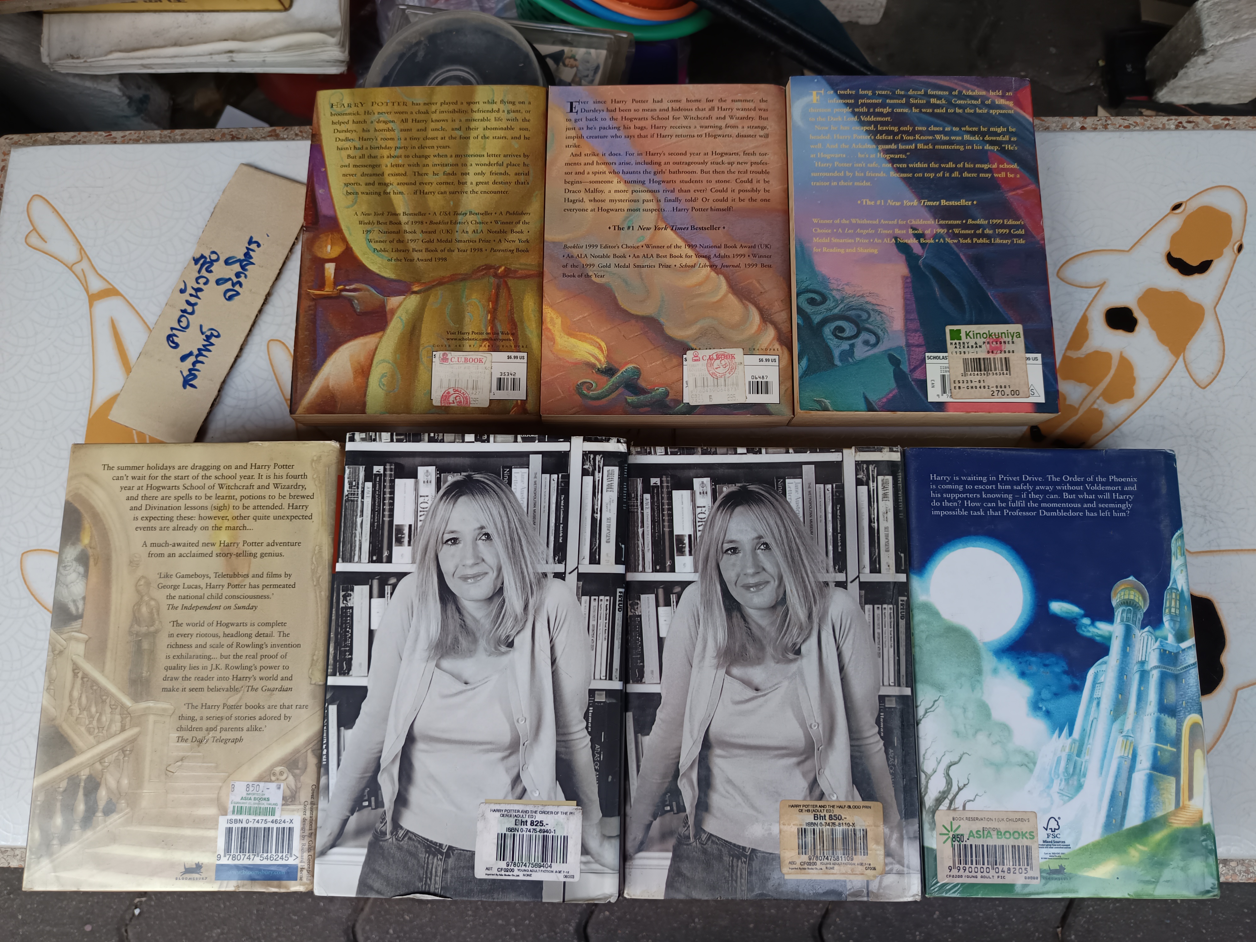 (ขายรวม 7 เล่ม) HARRY POTTER ฉบับภาษาอังกฤษ #แฮร์รี่ พอตเตอร์