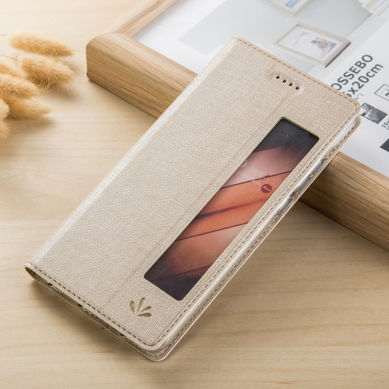 เคส Huawei Mate 10 Pro #เคสฝาพับมีช่องวิวแนวยาวด้านข้าง VILI DMX Folding Stand สวยงามทันสมัย