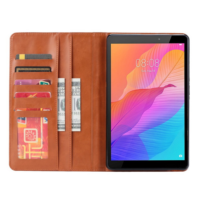 Case Huawei MatePad T8 8 นิ้ว #เคสฝาพับหนัง PU พับตั้งได้ PU Leather Protection Flip Case with Stand