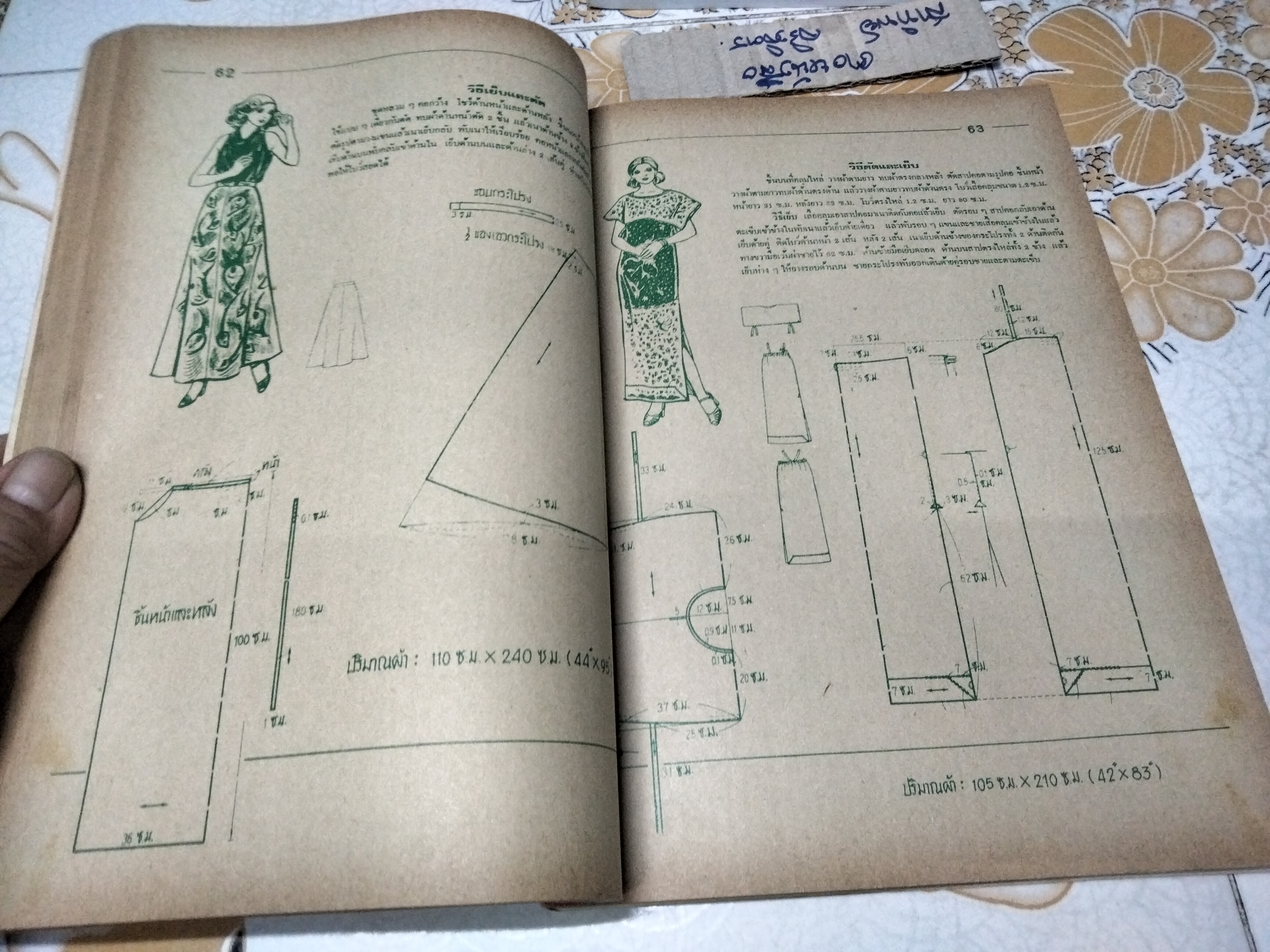 ตำราตัดเย็บเสื้อผ้าและชุดแฟชั่นล่าสุด อ. นิตยาพร ระบือศิลป **สินค้าหมด**