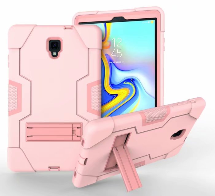 เคส Samsung Galaxy Tab A 10.5 (2018) T590 T595 #เคสฝาหลังกันกระแทก Kickstand PC Silicone Armour Defender