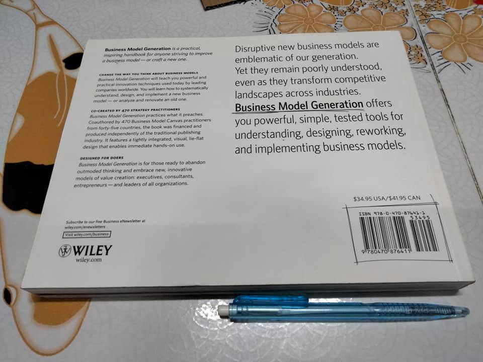 Business Model Generation by Alexander Osterwalder & Yves Pigneur (ฉบับภาษาอังกฤษ) **สินค้าหมด**