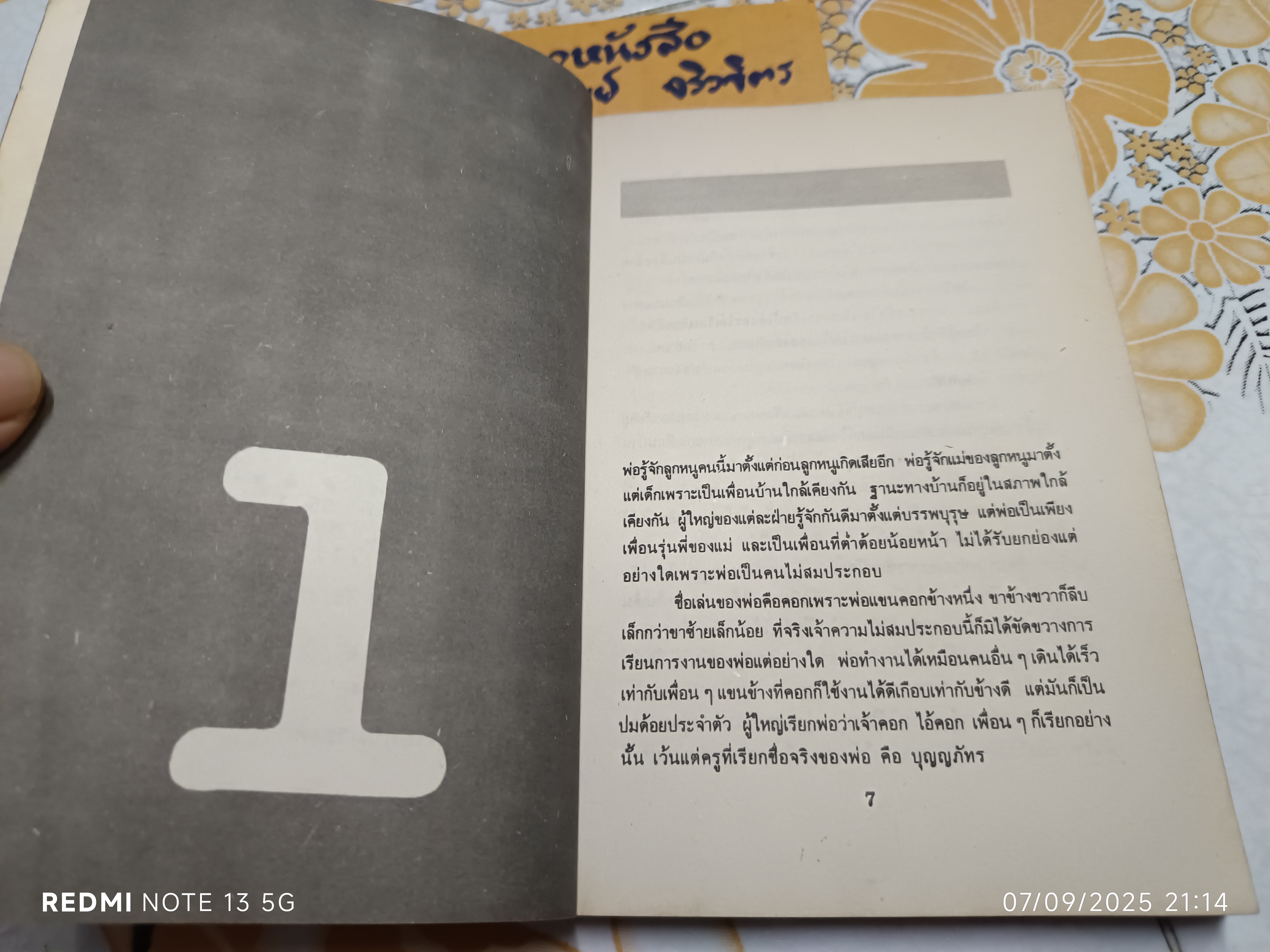 ยายหนูลูกพ่อ (เล่มเดียวจบ) โดย โบตั๋น สนพ.สุวีริยาสาส์น พิมพ์ครั้งแรก กันยายน 2527