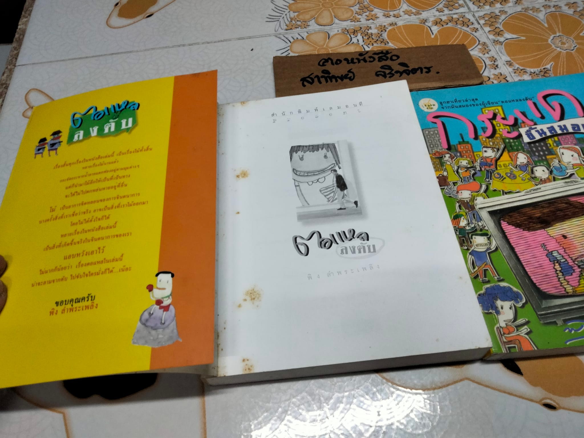 งานเขียนของ พิง ลำพระเพลิง - ตอแหลลงตับ + กระแดะขึ้นสมอง **สินค้าหมด**