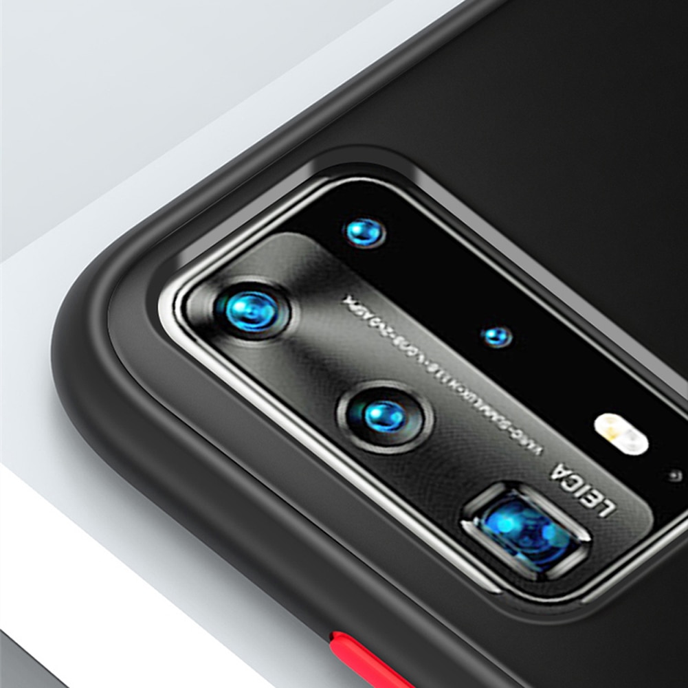 Case Huawei P40 Pro #เคสฝาหลังซิลิโคนโปร่งแสงขอบนิ่ม Frosted Translucent Silicone Case
