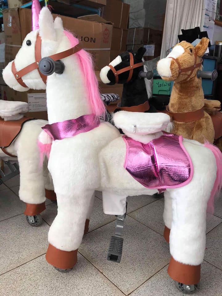 ม้าโยกควบ ไม่ใช้ไฟฟ้า