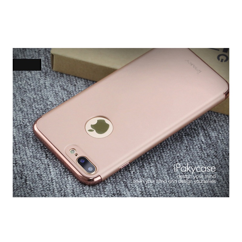 เคสiphone 7 plus / 8 plus เคสฝาหลัง IPAKY 3-in-1 ชุบแข็ง Electroplating Hard PC Case