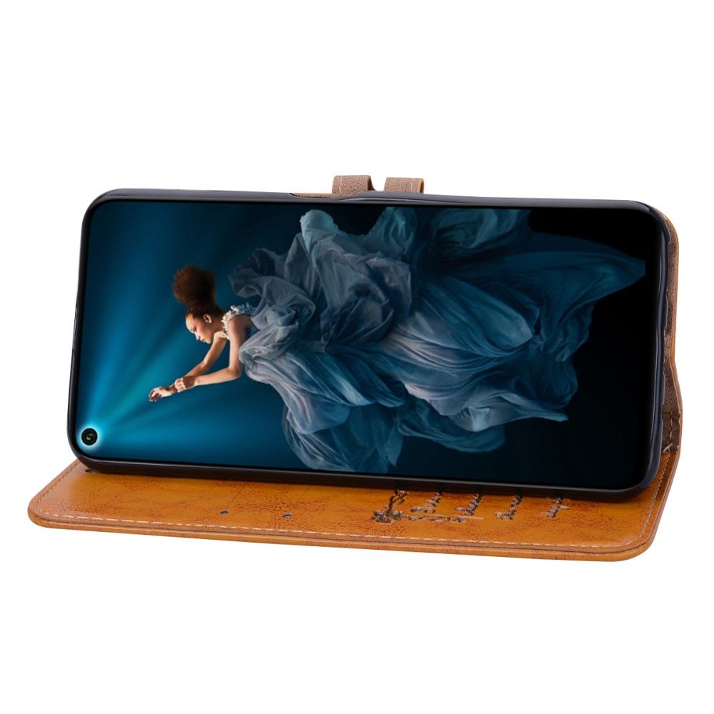 Case Huawei Nova 5T #เคสฝาพับหนัง PU HAT PRINCE Vintage Style Oil Wax สไตล์วินเทจผิวมันแบบกระเป๋าสตางค์