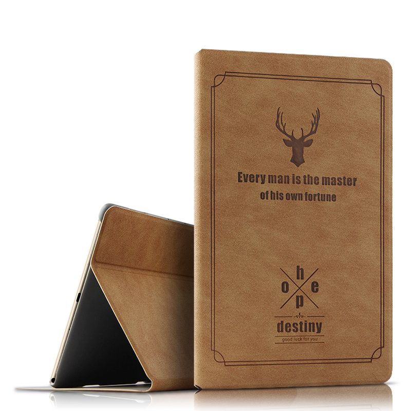 Case Huawei MediaPad M6 8.4 #เคสฝาพับหนัง PU แบบสมาร์ท Deer Pattern Auto Wake Sleep
