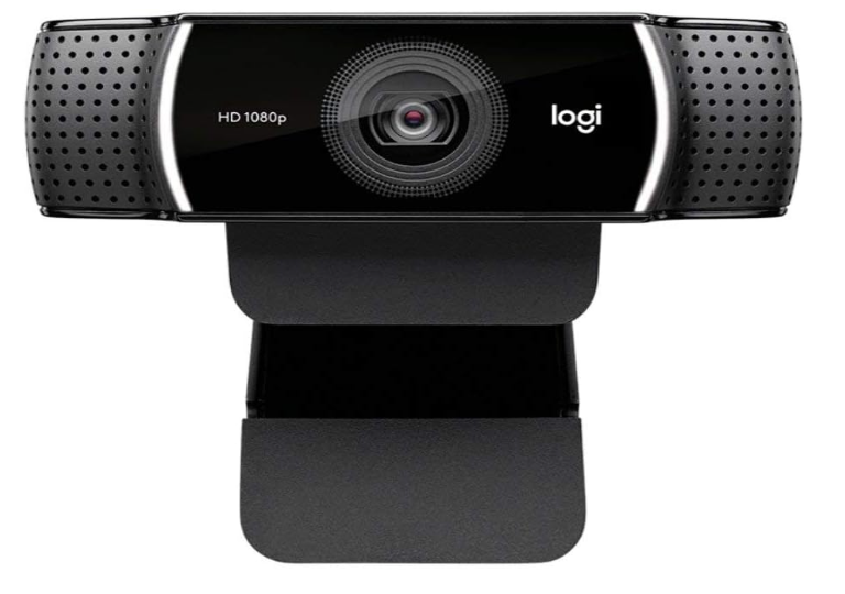 Logitech® C922 Pro Stream Webcam 1080P Camera for HD Video, Hyper-fast HD 720p at 60fps with Tripod เว็บแคม