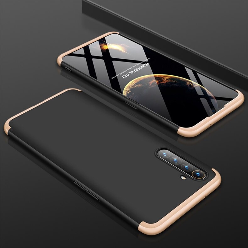 Case OPPO A91 #เคสฝาหลังพลาสติกแข็ง GKK Detachable All-wrapped Matte แยกชิ้นได้