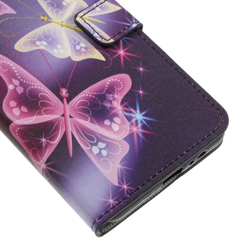 เคส Samsung Galaxy J6 (2018) #เคสฝาพับสไตล์กระเป๋าสตางค์พิมพ์ลายน่ารักๆ Pattern Printing หนัง PU