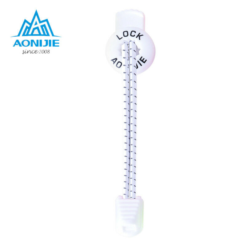 เชือกรองเท้าวิ่ง AONIJIE แบบไม่ต้องผูก สายมีแถบสะท้อนแสงมี 6 สีให้เลือก (O1)