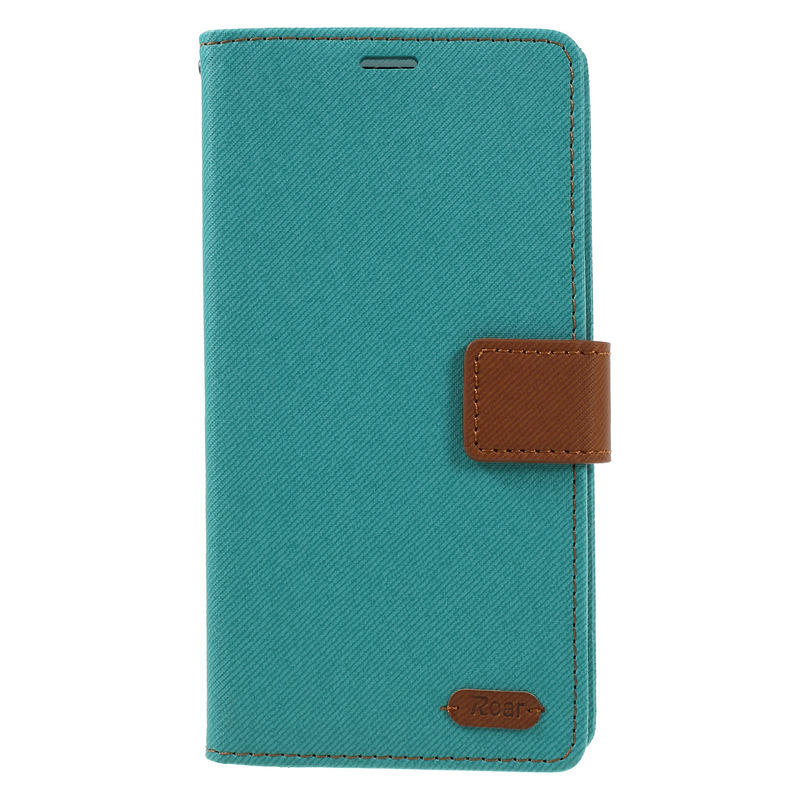 Case Asus ZenFone Max Pro (M1) ZB602KL #เคสฝาพับแบบกระเป๋าสตางค์ ROAR KOREA Twill Leather Wallet