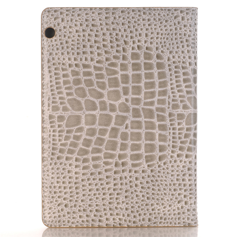 Case Huawei MediaPad T3 10 #เคสฝาพับแบบกระเป๋าสตางค์ลายผิวหนังจระเข้ Crocodile Texture