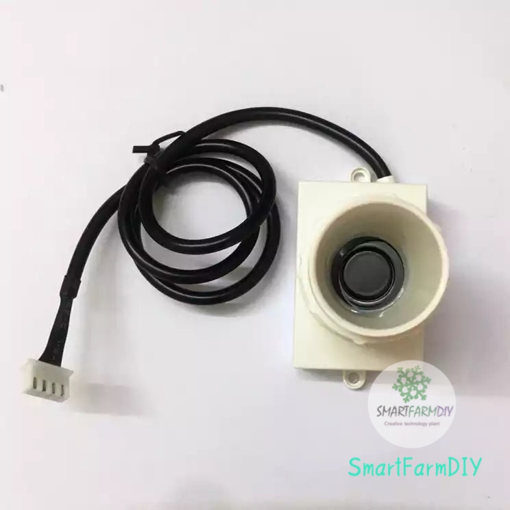 เซนเซอร์วัดความลึกในถังน้ำหรือของเหลว ultrasonic sensor 0-600 cm RS485