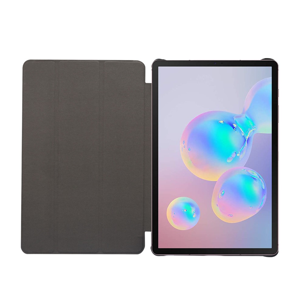 เคส Samsung Galaxy Tab S6 Lite 10.4 SM-P610 SM-P615 SM-P617 #เคสฝาพับปกสามพับลายเนื้อหินอ่อน Marble Texture Tri-fold PU Leather + PC Stand Tablet Shell