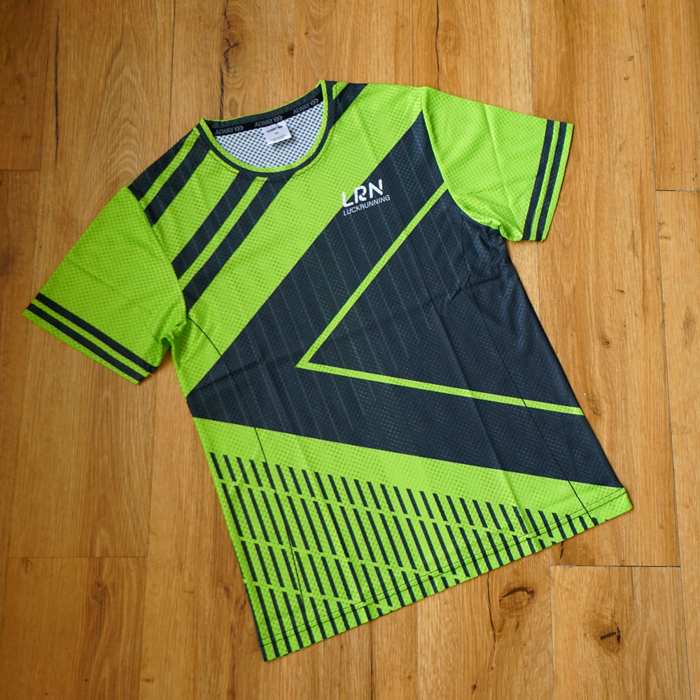 เสื้อวิ่งแขนสั้น แขนกุด เสื้อกล้าม (ชญ) ผ้า AirFlow ของแท้ มีรูระบายอากาศทั้งตัว น้ำหนักเบา ใส่สบายและไม่อมเหงื่อ (S21)