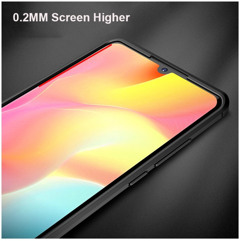 เคส Xiaomi Mi Note 10 Lite #เคสฝาหลัง TPU ผิวลิ้นจี่ช่วยป้องกันลายนิ้วมือและกันลื่นได้ดี