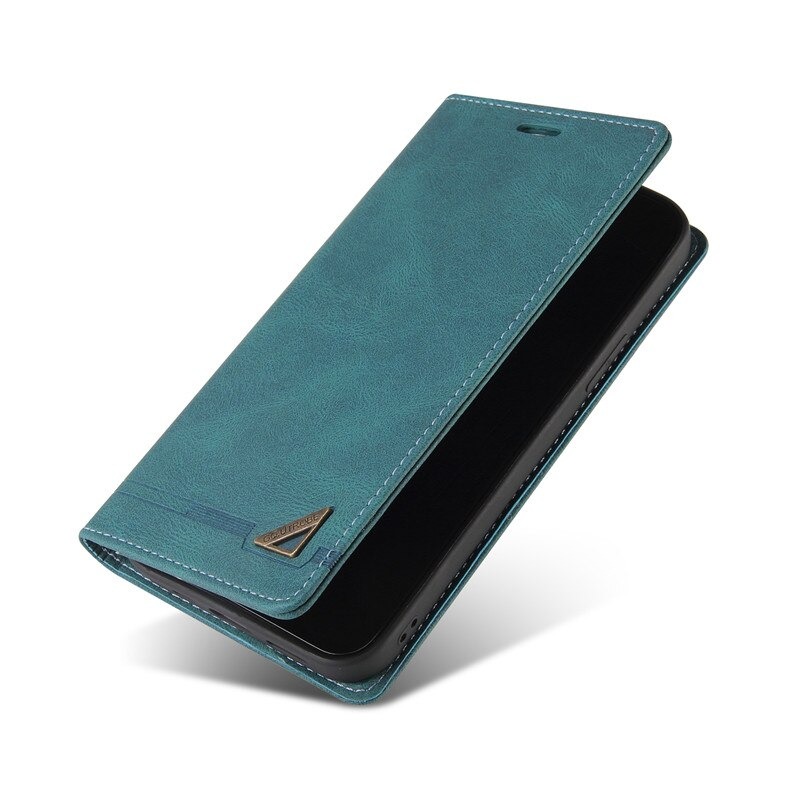 เคส Samsung Galaxy A72 / A72 5G #เคสฝาพับหนัง PU สไตล์กระเป๋าสตางค์พร้อมช่องใส่การ์ด Luxury Flip Stand Card Phone Leather Wallet Cover Casing