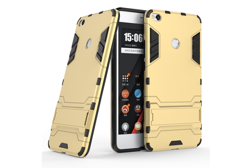 เคส Xiaomi Mi Max 2 #เคสฝาหลังไฮบริด Cool Guard TPU+PC พร้อม Kickstand ขาตั้งในตัว