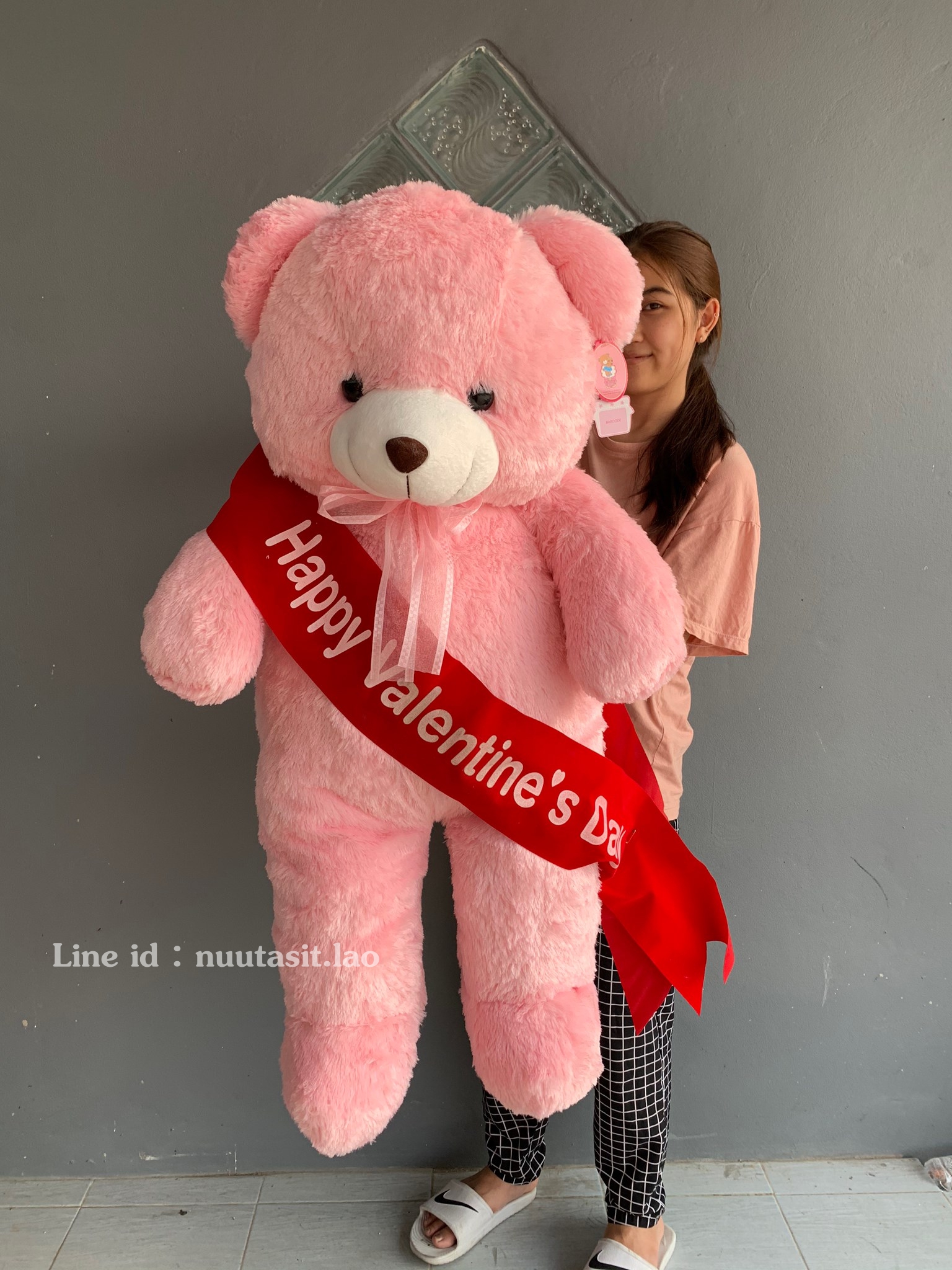 ตุ๊กตาตัวใหญ่ น้องหมีหน้ากลม 36 นิ้ว