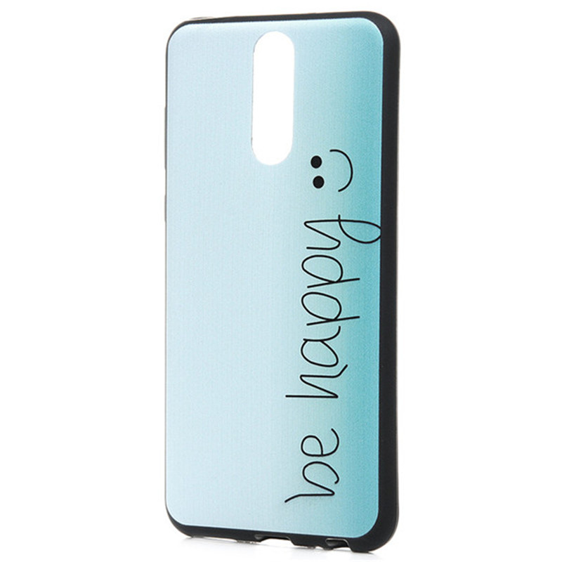 Case Huawei nova 2i #เคสฝาหลังTPU เนื้อสีดำพิมพ์ลายน่ารักๆ