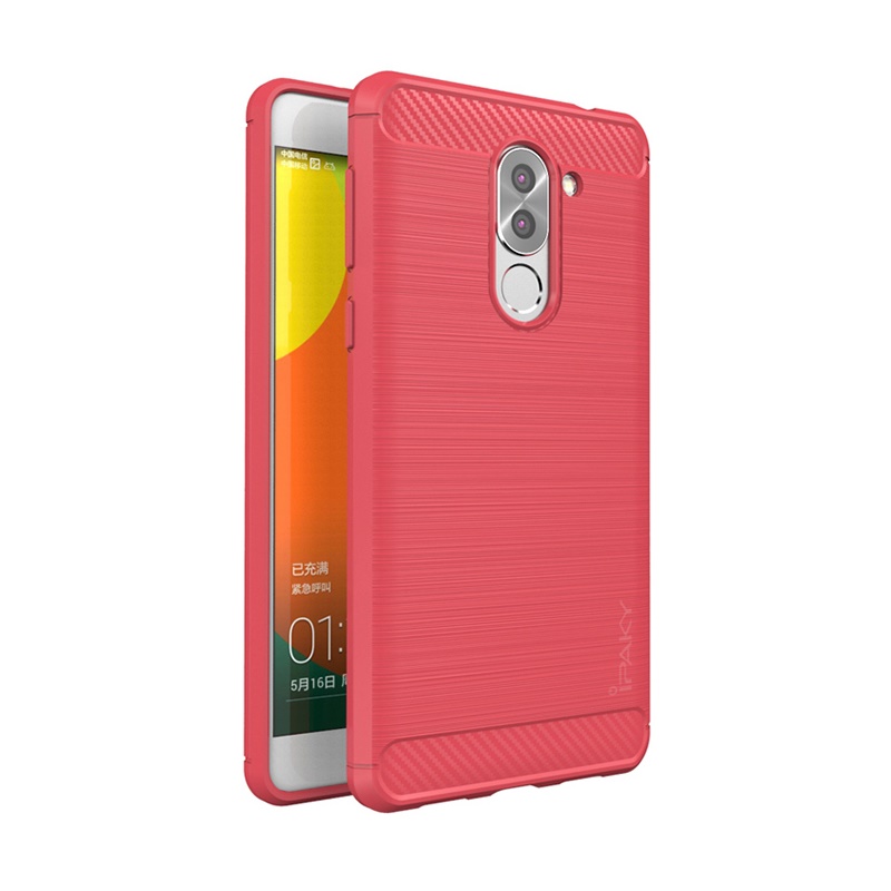 Case Huawei GR5 2017เคสฝาหลัง IPAKY Brushed TPU Phone Cover Casing