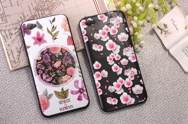 เคส Vivo X9 Plus #เคสฝาหลังTPU สีดำอ่อนนุ่มพิมพ์ลายสวยๆ