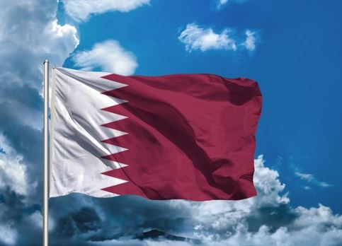 ธงชาติรัฐกาตาร์ (ธงราวกาตาร์) Qatar Flag Small Flag Decoration ธงชาติประเทศกาตาร์ สำหรับประดับตกแต่งในงาน ตกแต่งสถานที่ ราคาถูก