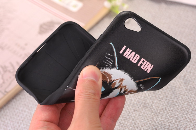 เคส Vivo X9 Plus #เคสฝาหลังTPU สีดำอ่อนนุ่มพิมพ์ลายสวยๆ