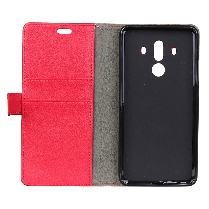 Case Huawei Mate 10 Pro #เคสหนังPU สไตล์กระเป๋าสตางค์ผิวลิ้นจี่ราคาถูกคุณภาพดี