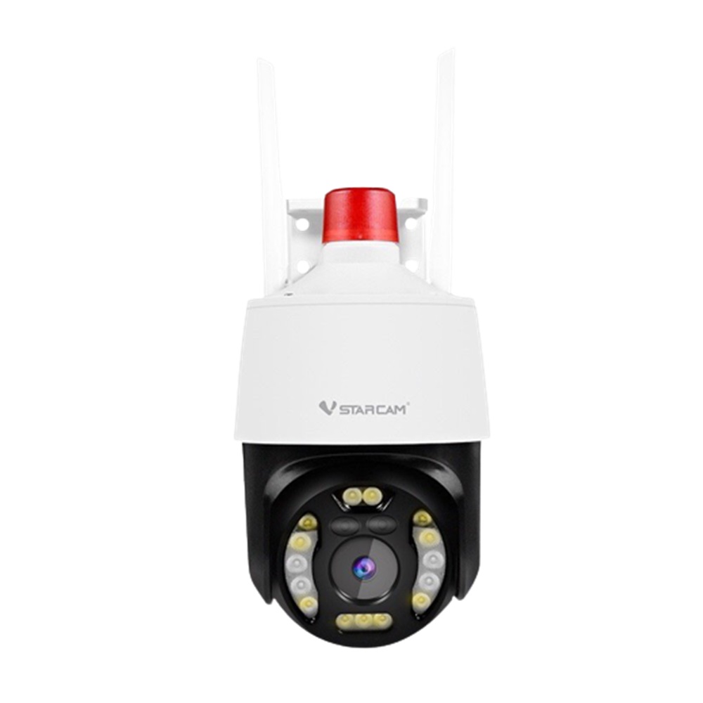 Vstarcam Vstarcam กล้องวงจรปิดกล้องใช้ภายนอก รุ่นCS668 ความละเอียด3ล้านพิกเซล กล้องมไวไฟในตัว มีAIสัญญาณเตือนภัย ขาว