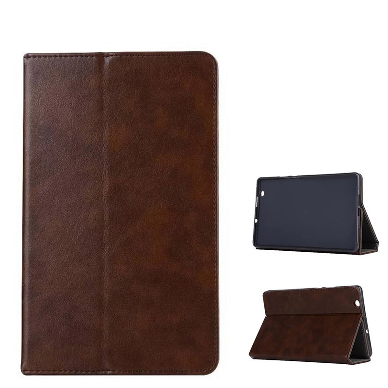 Case Huawei MediaPad M3 8.4 นิ้ว #เคสฝาพับหนัง PU มีช่องเสียบบัตรและสวมนิ้ว Foldable Stand PU Leather Card Holder Shell