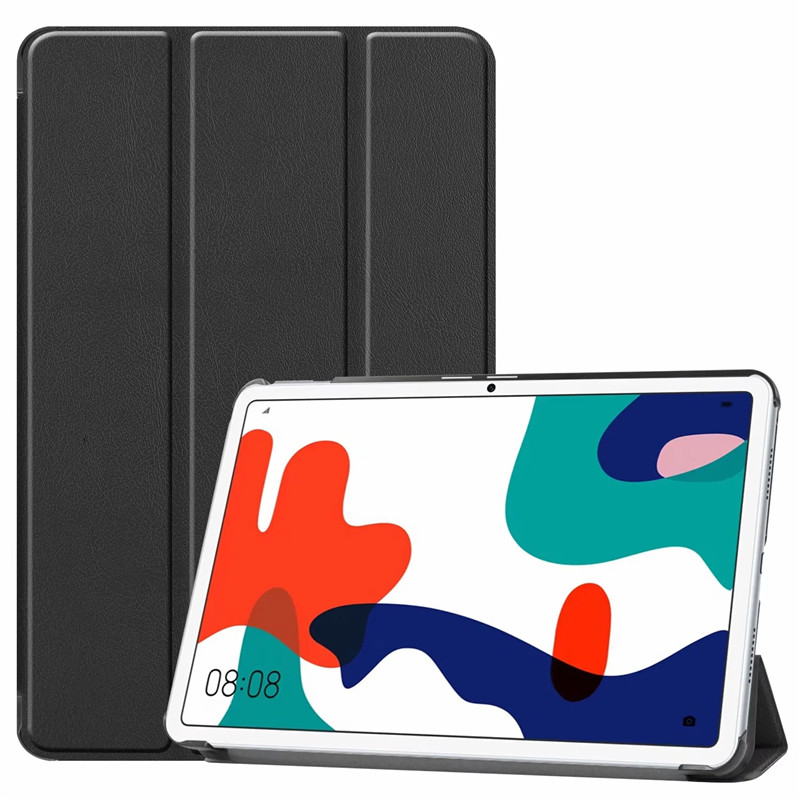 เคส Huawei MatePad 10.4 นิ้ว(2020) #เคสฝาพับหนัง PU แบบ 3 พับ Tri-fold Stand Leather Smart Tablet