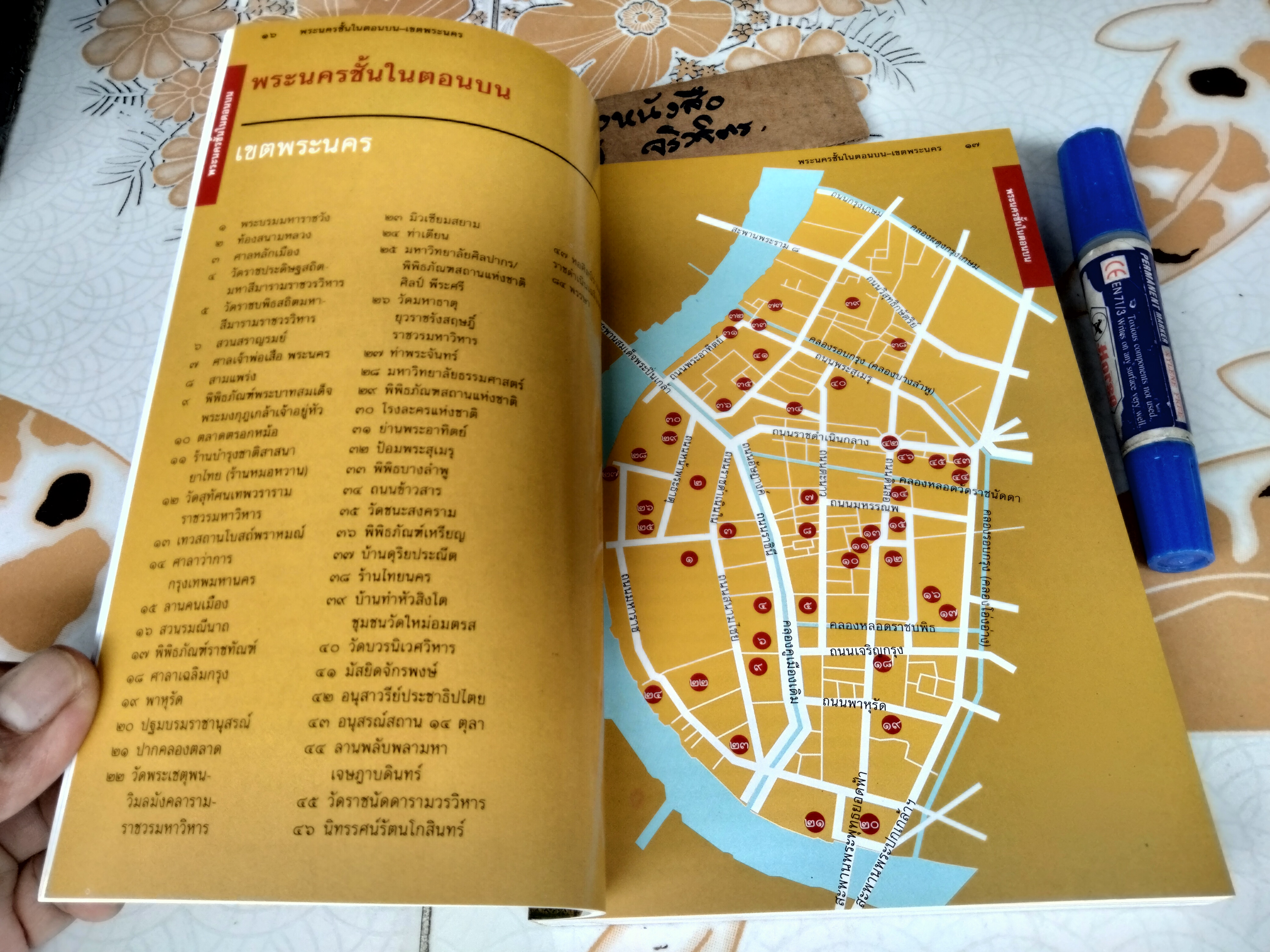 ของดีกรุงเทพฯ THE MUST SEE SITES IN BANGKOK พิมพ์ปีพ.ศ 2557 **สินค้าหมด**