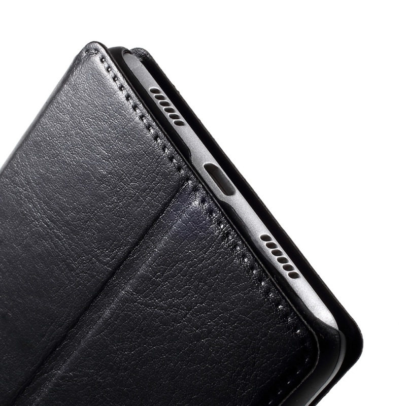 เคส Huawei GR5 2017 #เคสหนังฝาพับทันสมัย Crazy Horse Leather Card Slots