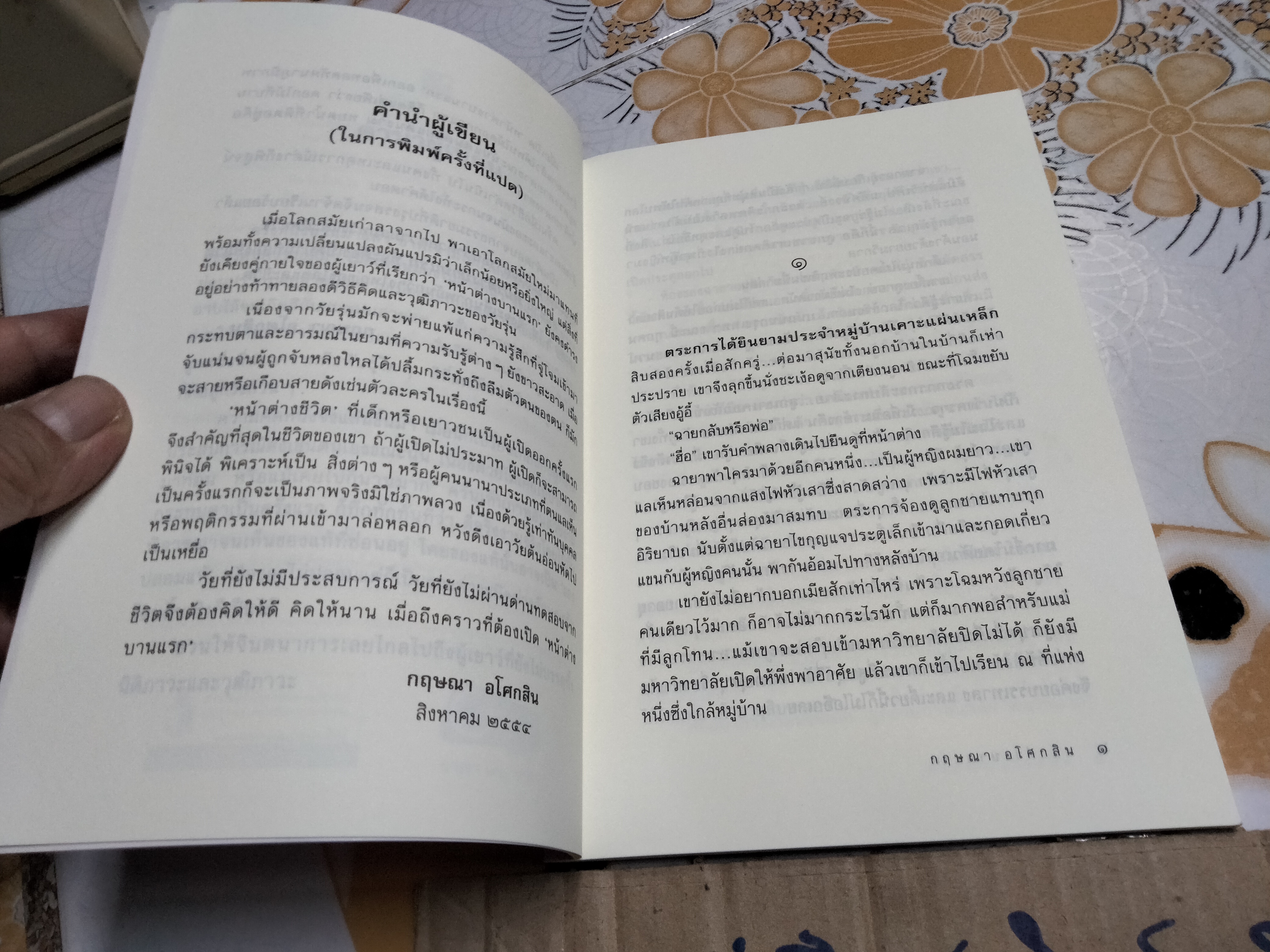 หน้าต่างบานแรก - กฤษณา อโศกสิน