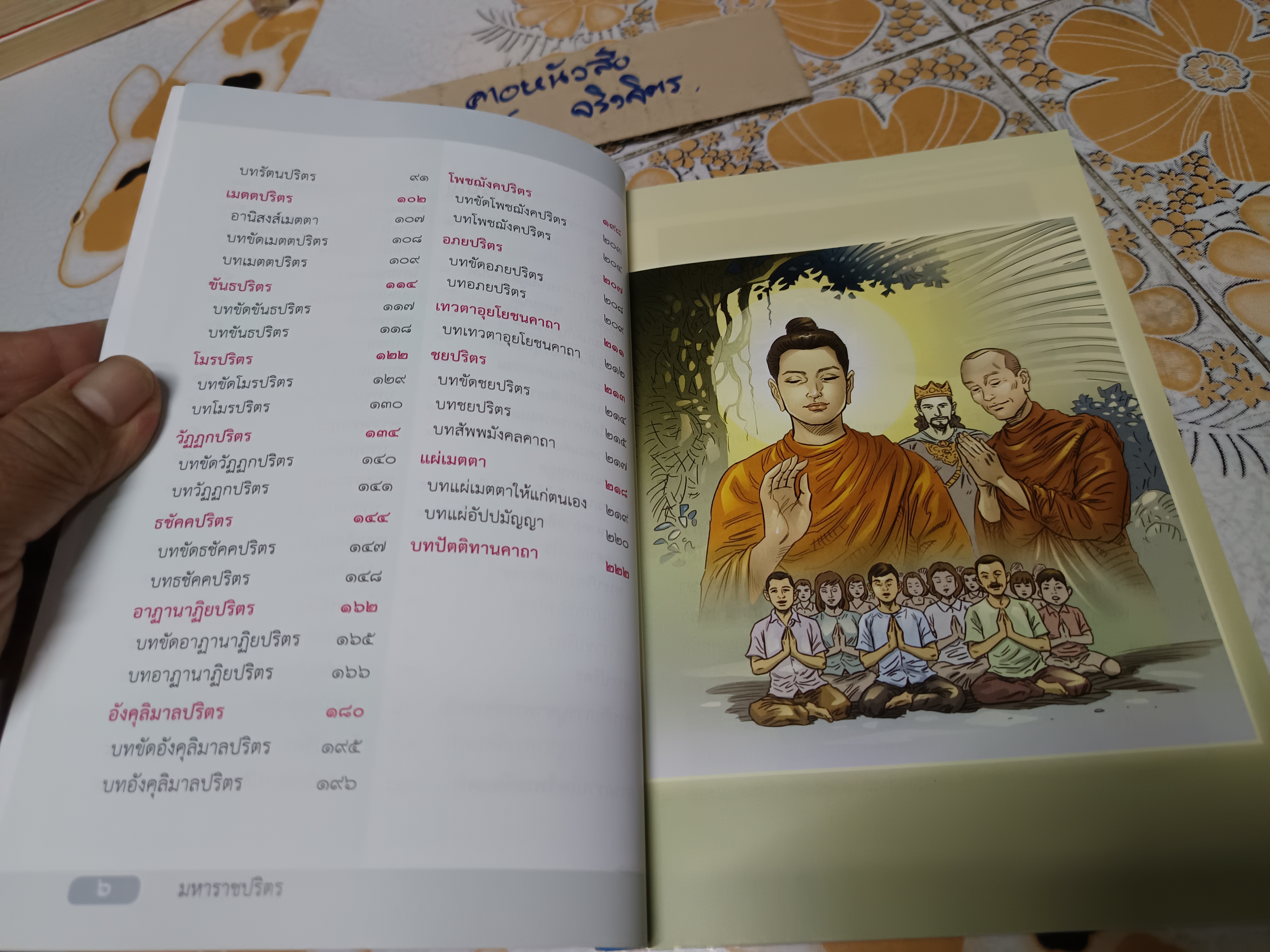 มหาราชปริตร ผู้เขียน พระมหาวิสุทธิ ฐานากโร (การ์ตูนธรรมะ) **สินค้าหมด**
